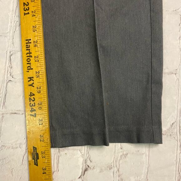 Croft & Barrow 36x34 classic fit chinos dress pants office‎ stretch waistband - Picture 4 of 11